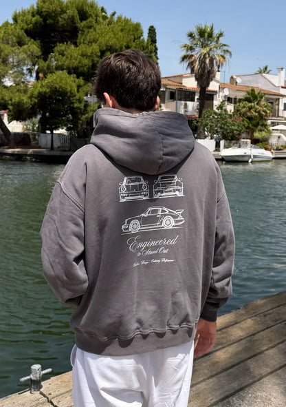 TURBO GREY HOODIE