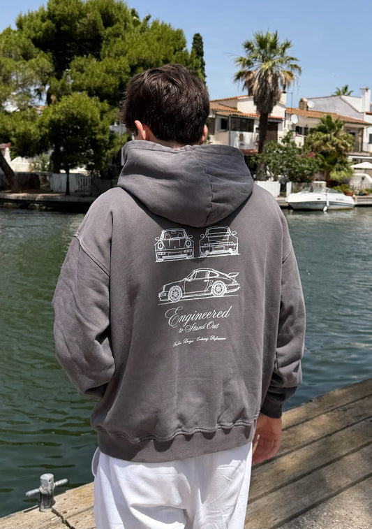 TURBO GREY HOODIE