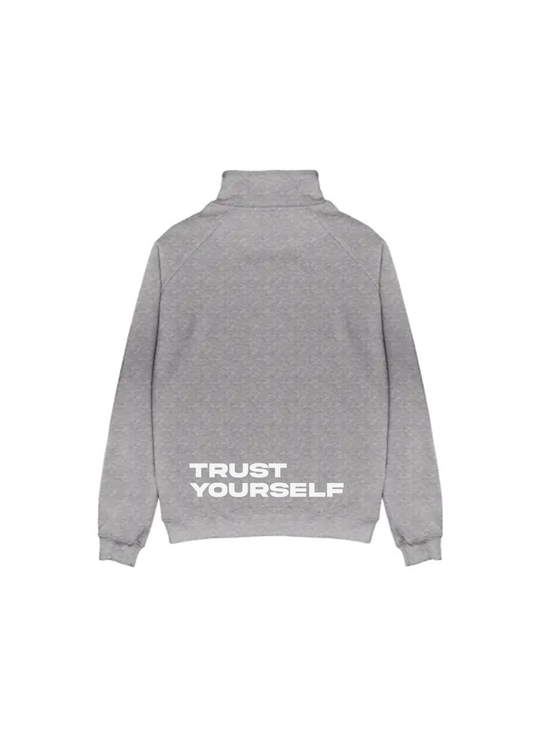 SUDADERA MEDIA CREMALLERA TRUST YOURSELF