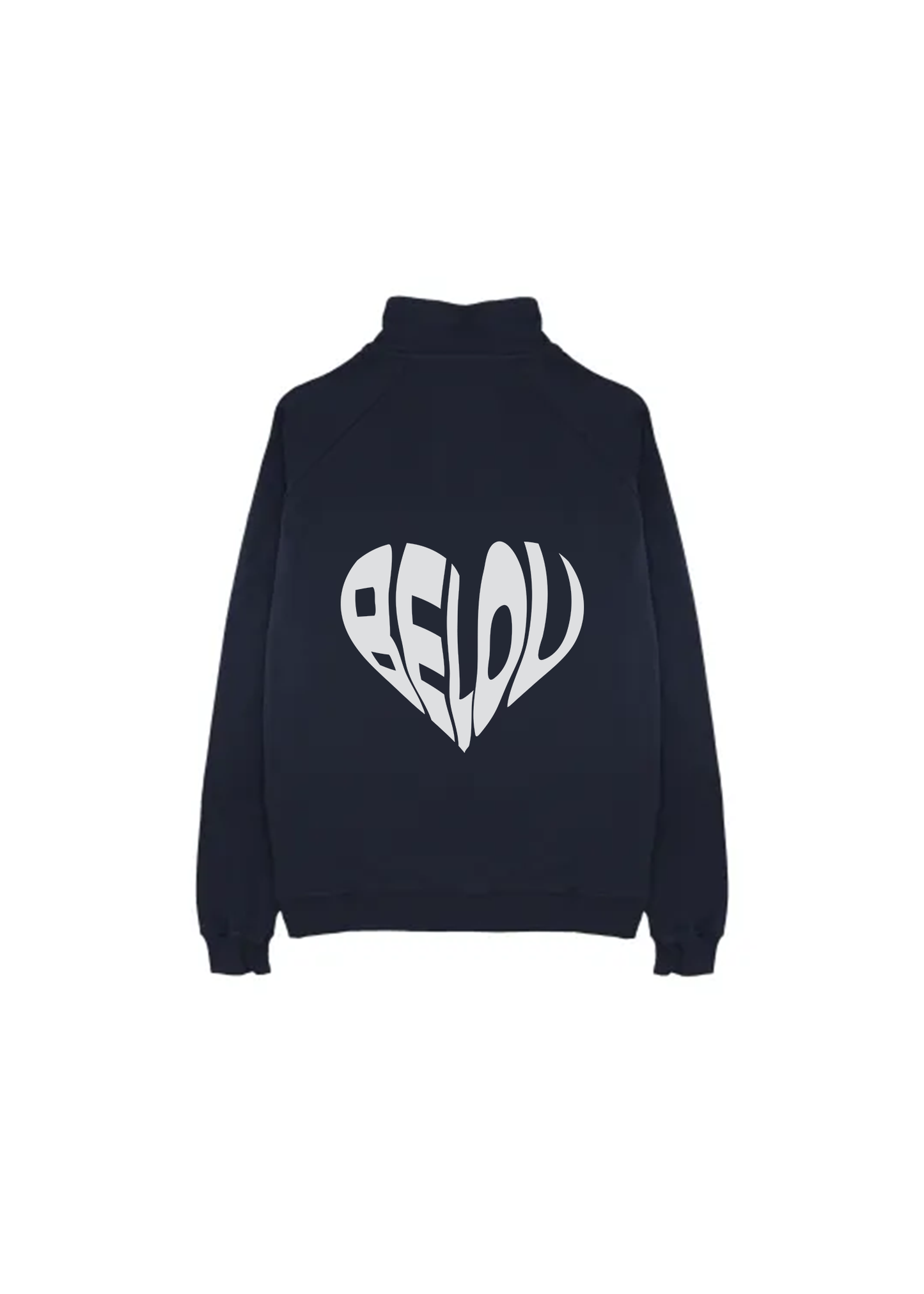 SUDADERA MEDIA CREMALLERA CORAZON